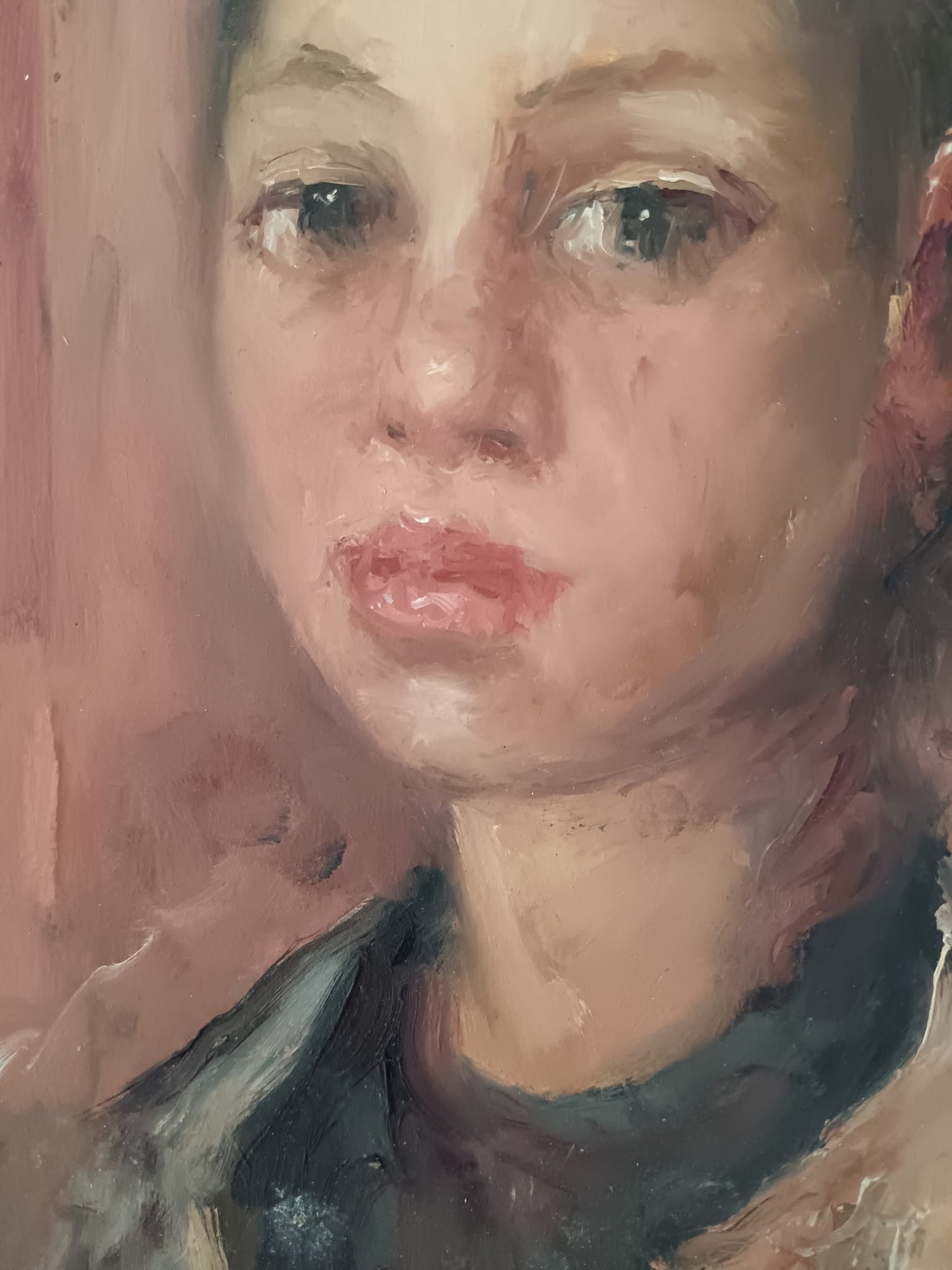 Giovanni Pane (1928- 2010) dipinto olio su cartoncino