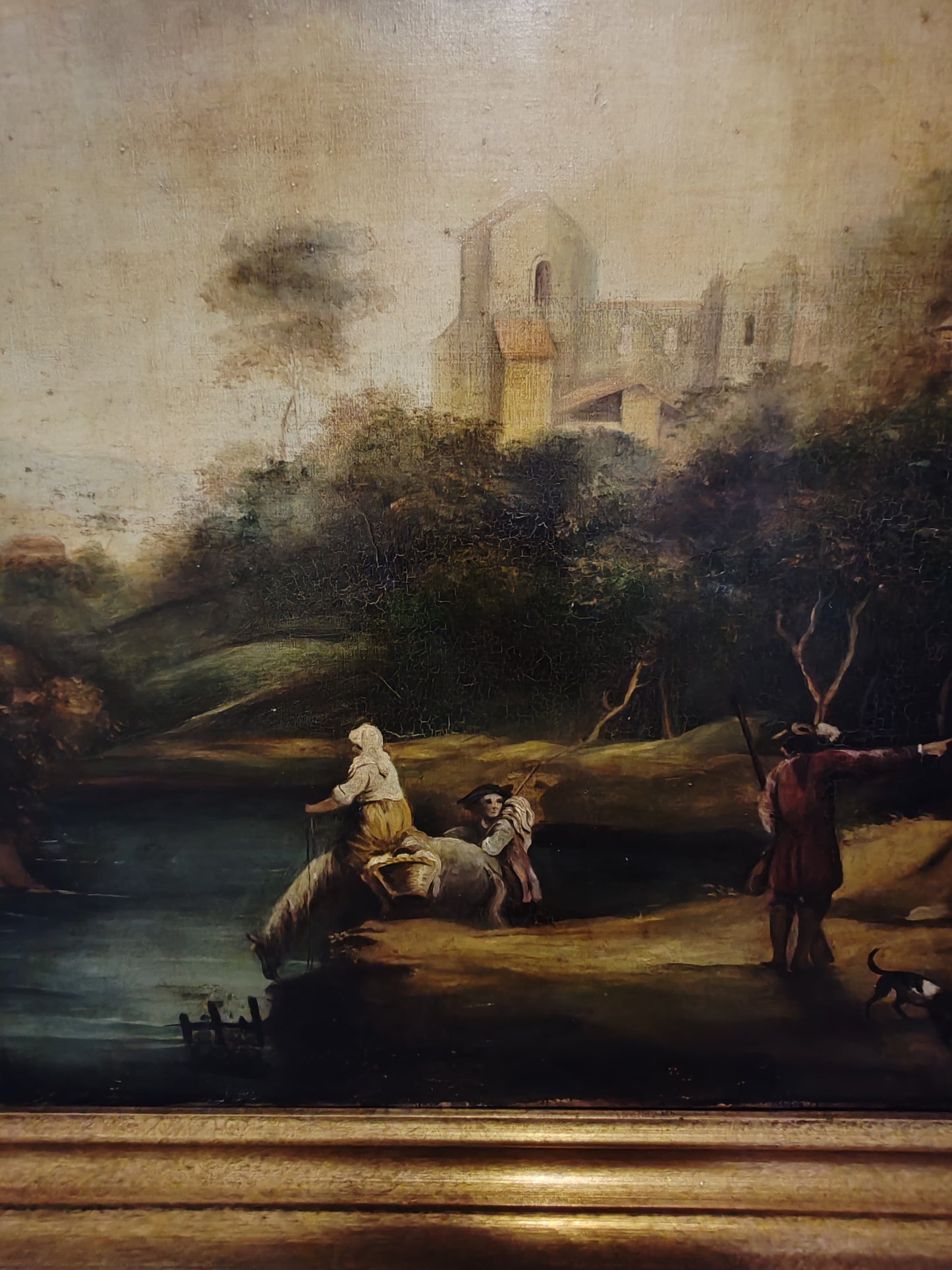 Paesaggio Estensivo (XX Secolo)- dipinto olio su tela