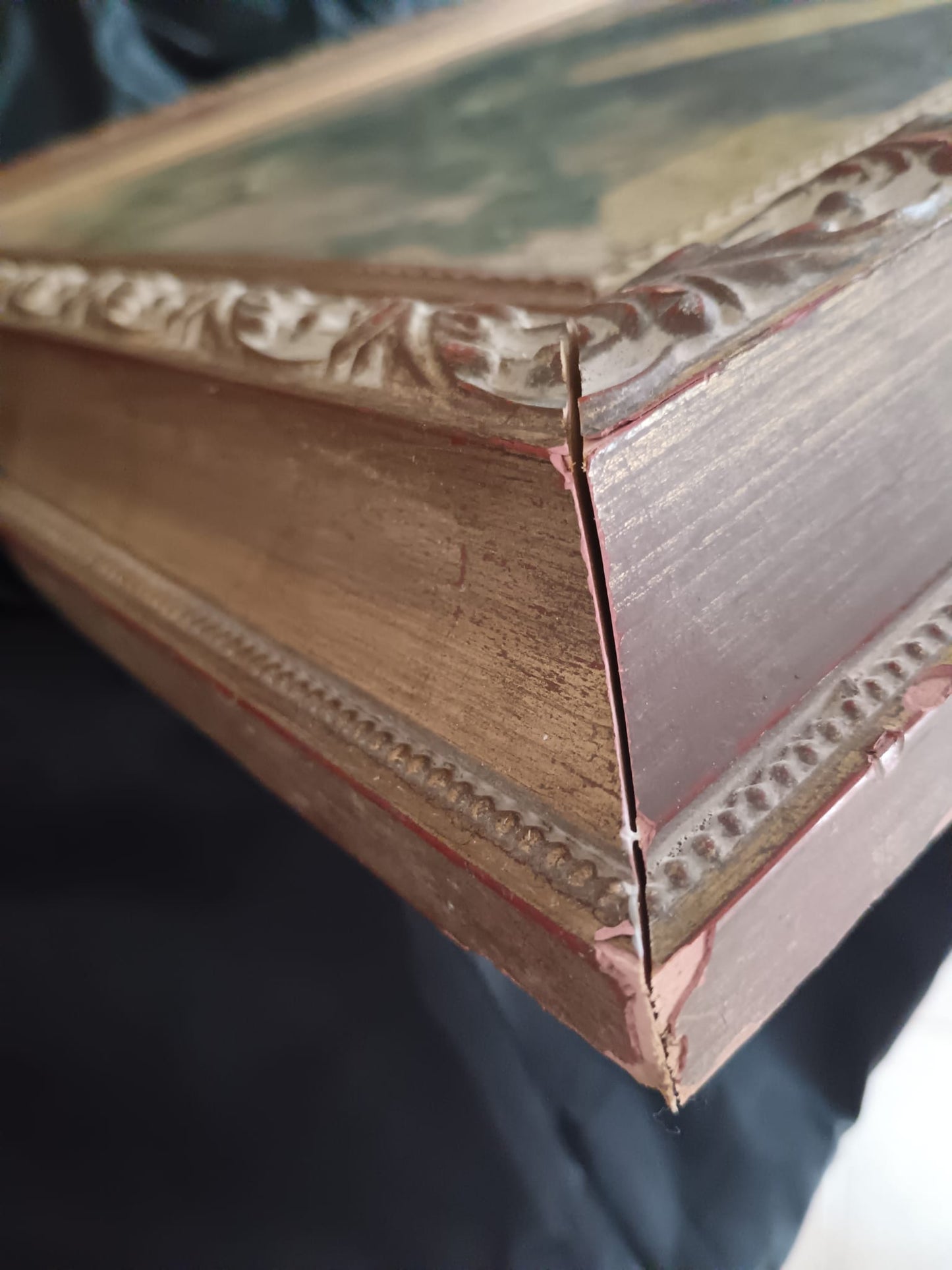 Roberto Cajati ( Scuola Napoletana XIX/XX secolo) dipinto olio su legno