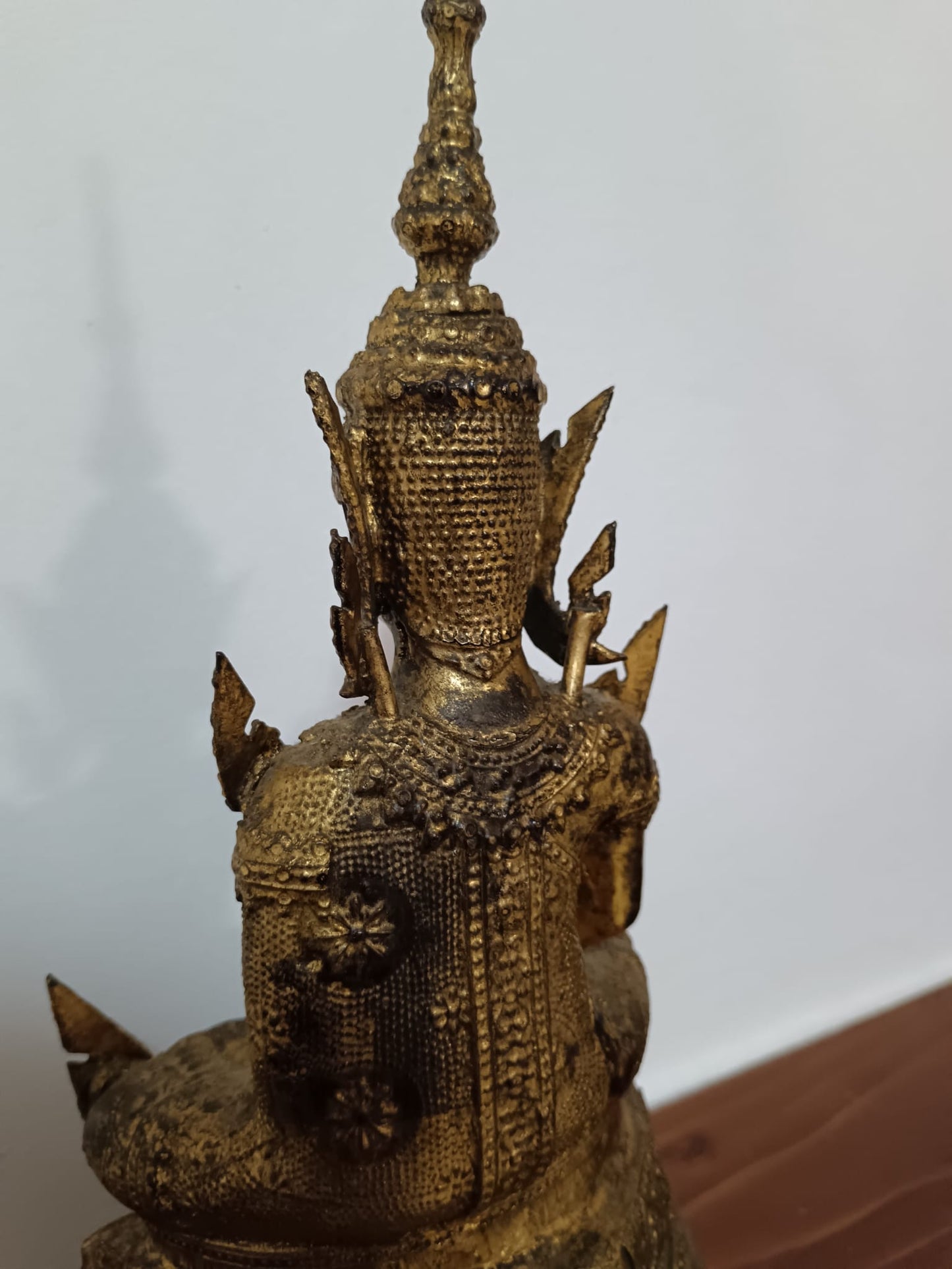 Statua in bronzo Bhudda in stile Rattanakosin- epoca XIX/ XX secolo