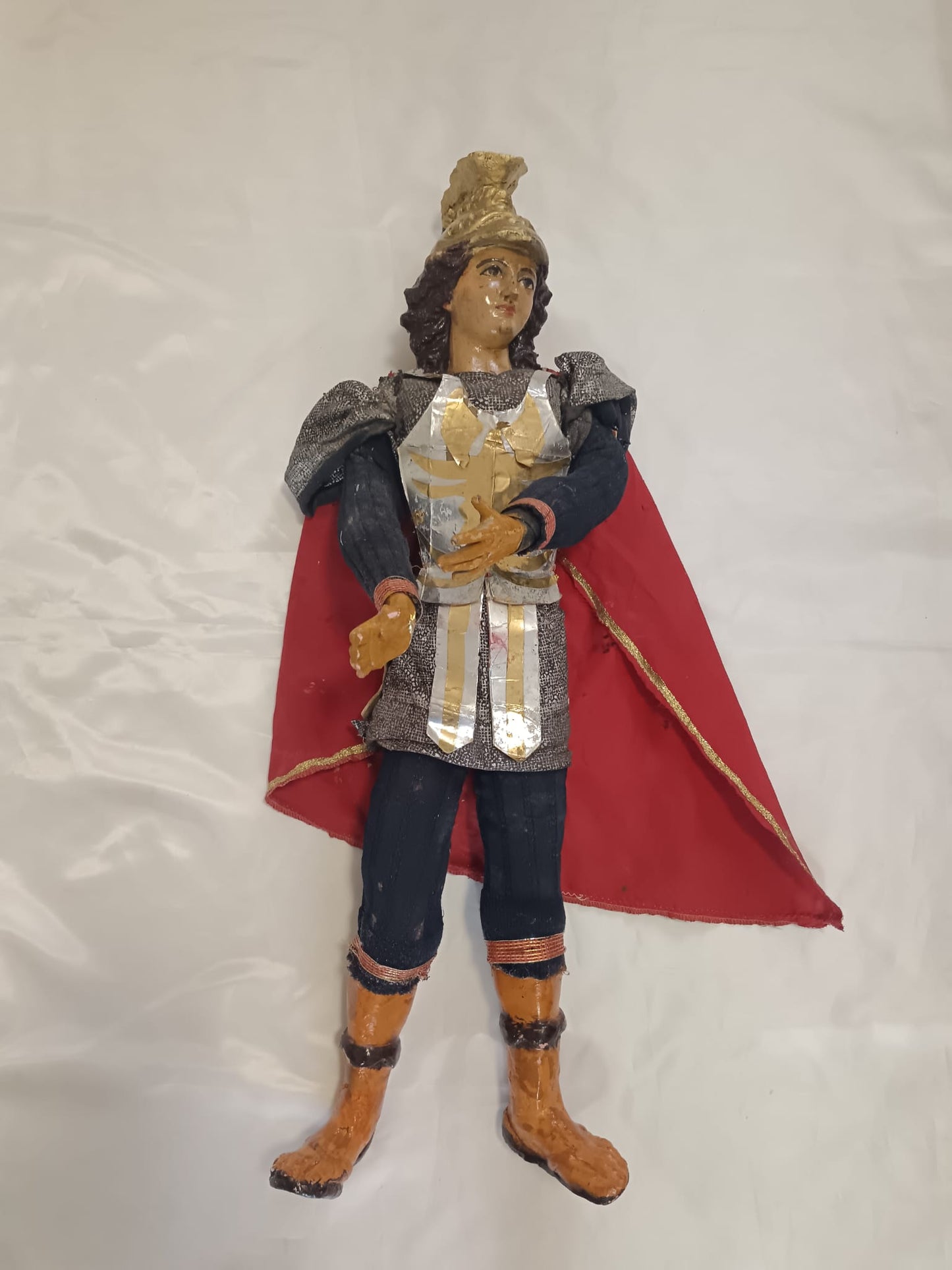 Scultura in terracotta ( San Michele Arcangelo)- epoca XX secolo