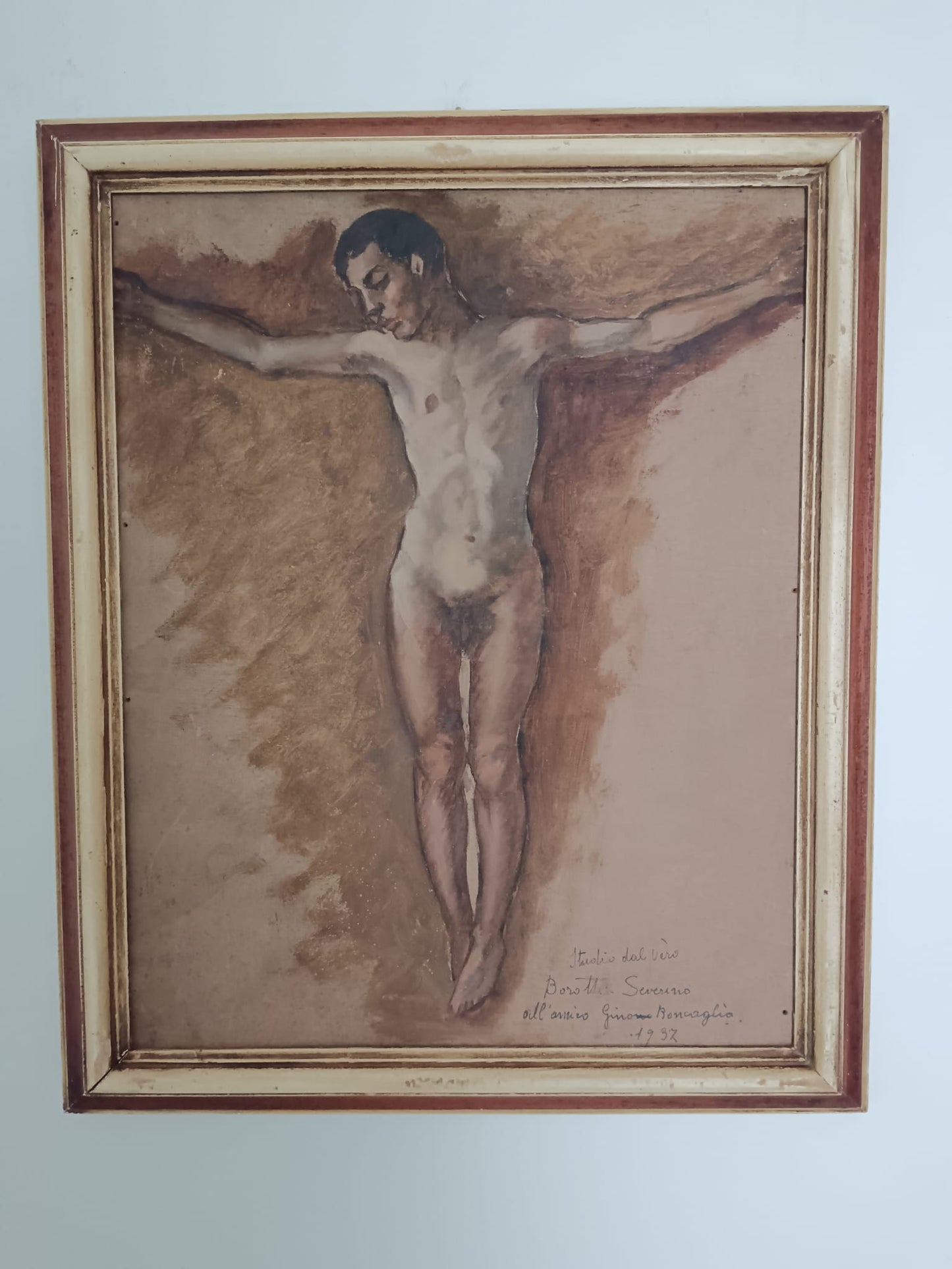 Borotti Severino (Novara 1905-1995)- dipinto olio su legno