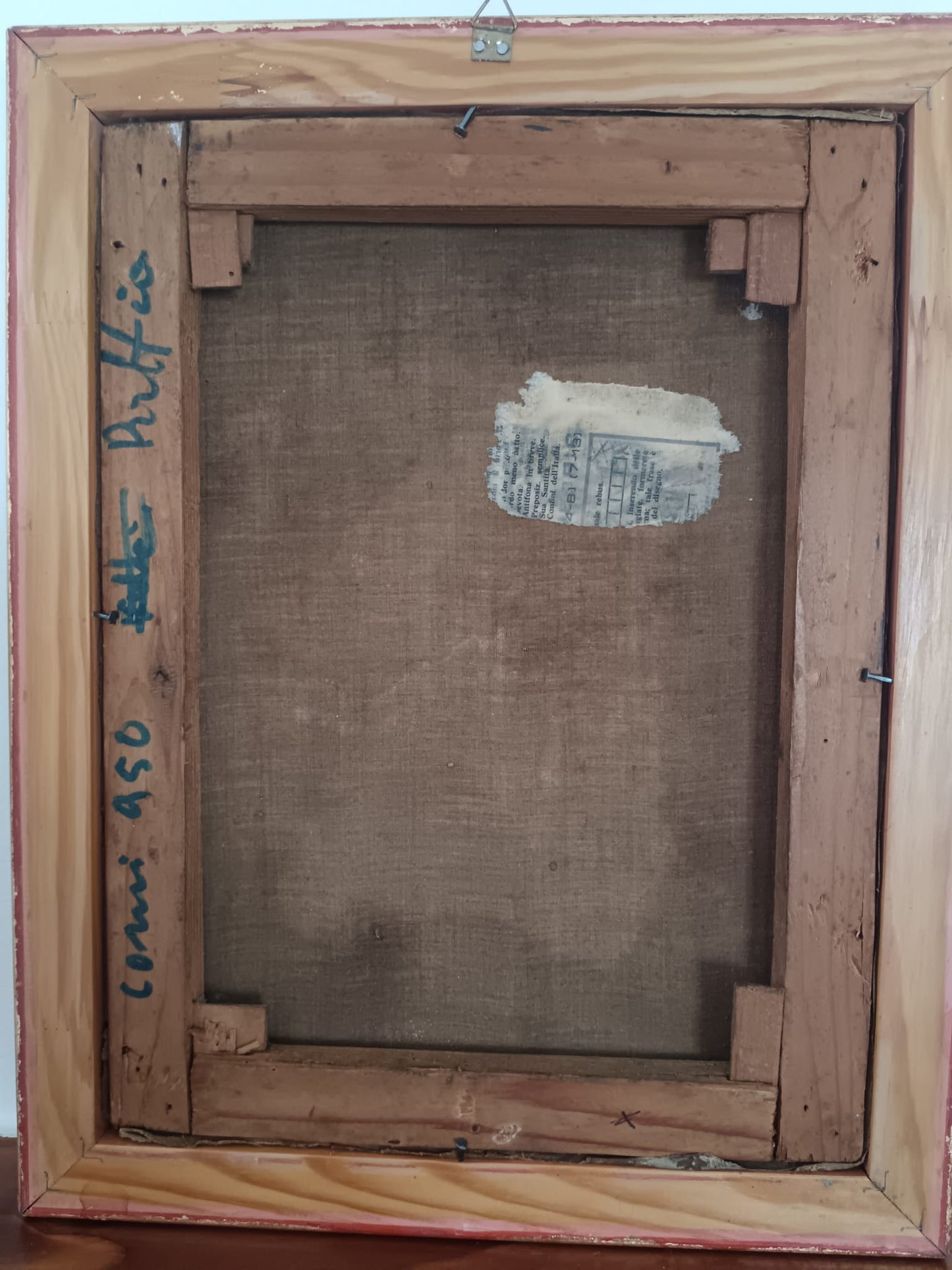 Ritratto (Scuola Italiana XIX Secolo)- dipinto olio su tela