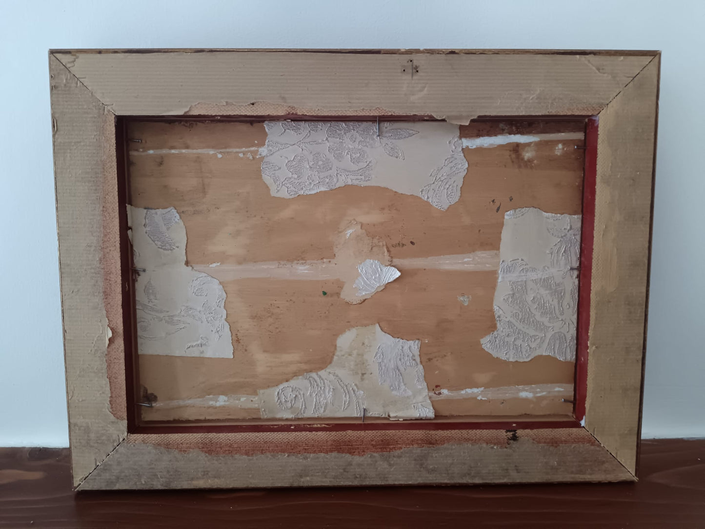 F. Castiglione- dipinto olio su legno (epoca XX Secolo)