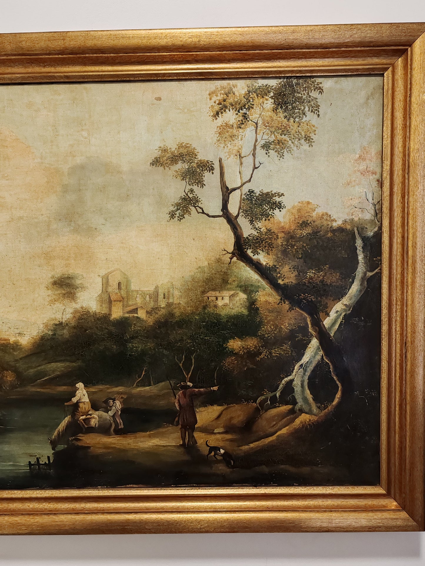 Paesaggio Estensivo (XX Secolo)- dipinto olio su tela