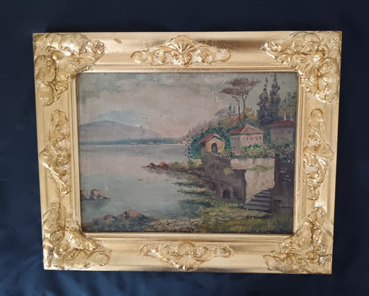 G. Epifani- dipinto olio su tela epoca prima metà del novecento