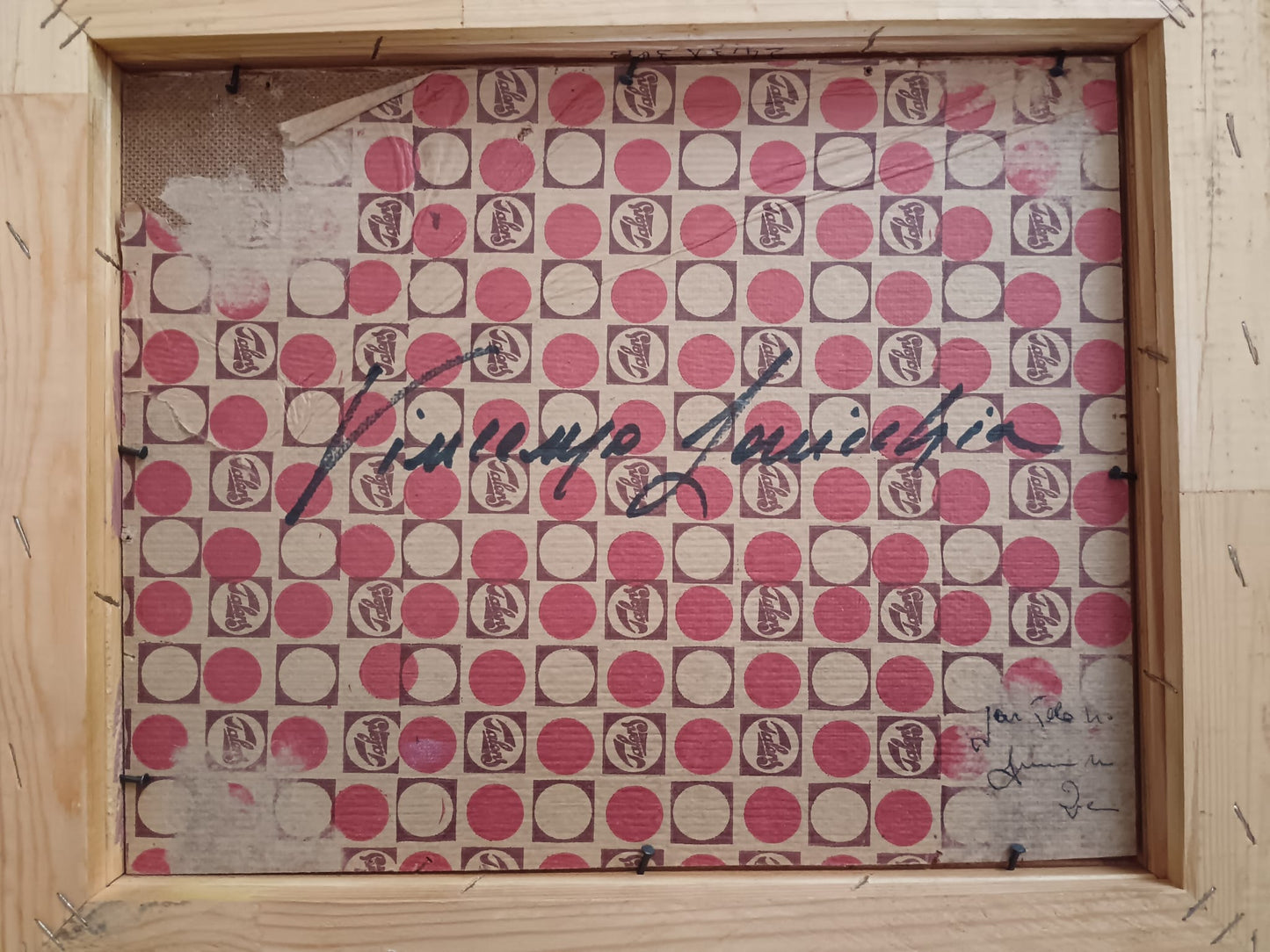 Vincenzo Laricchia (Napoli 1940-2017)- dipinto olio su pannello