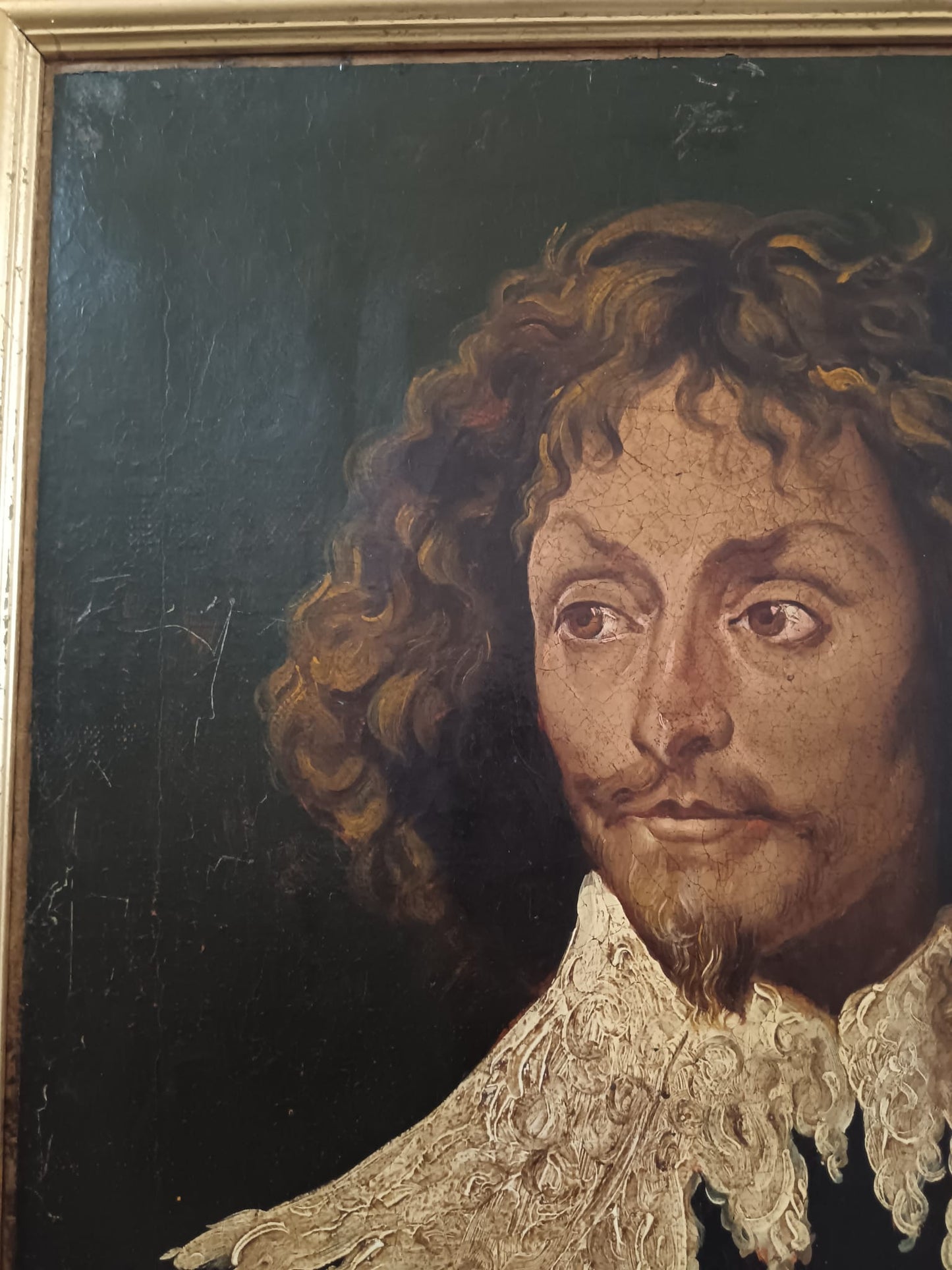 Ritratto ( Epoca XIX Secolo)- dipinto olio su tela