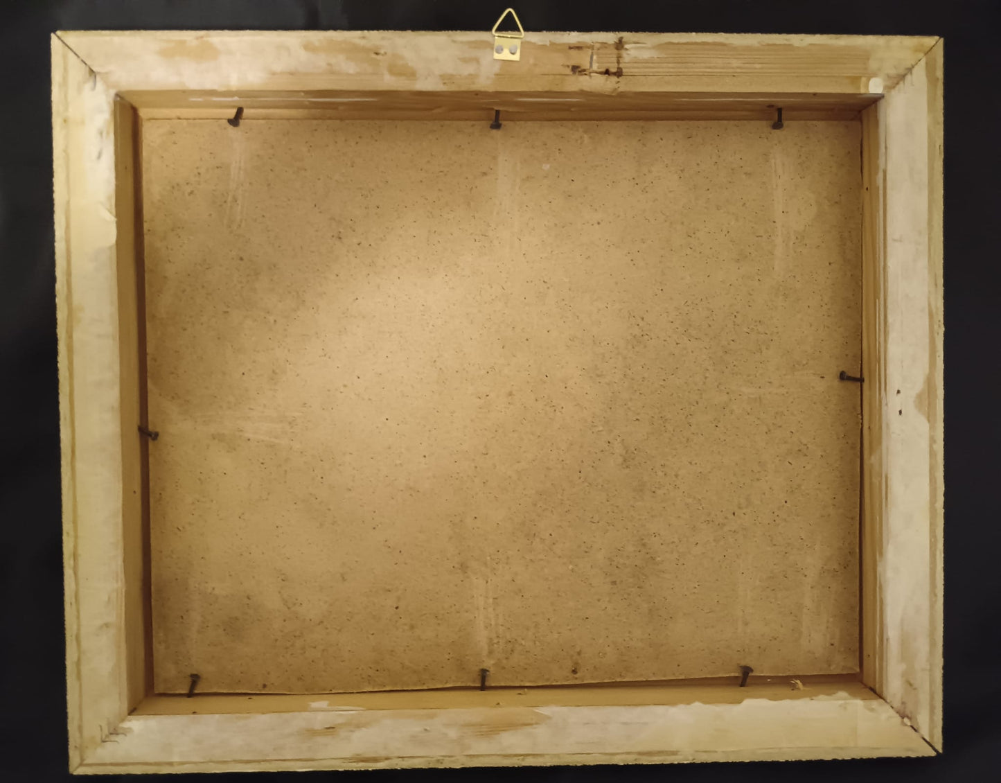 Scorcio Marino ( XX secolo)- dipinto olio su tela applicata su legno