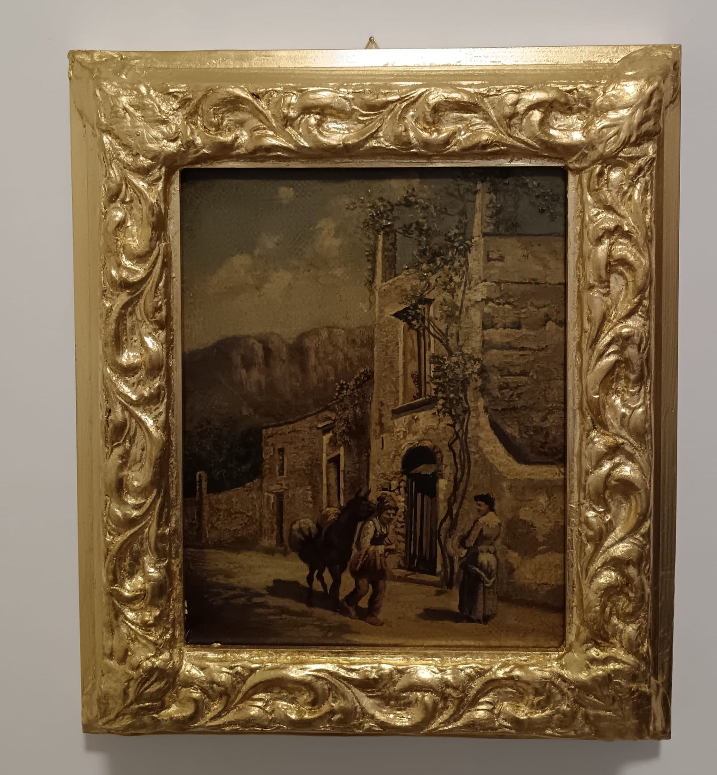 Pietro Colonna (Napoli 1945)- dipinto olio su tela epoca XX secolo