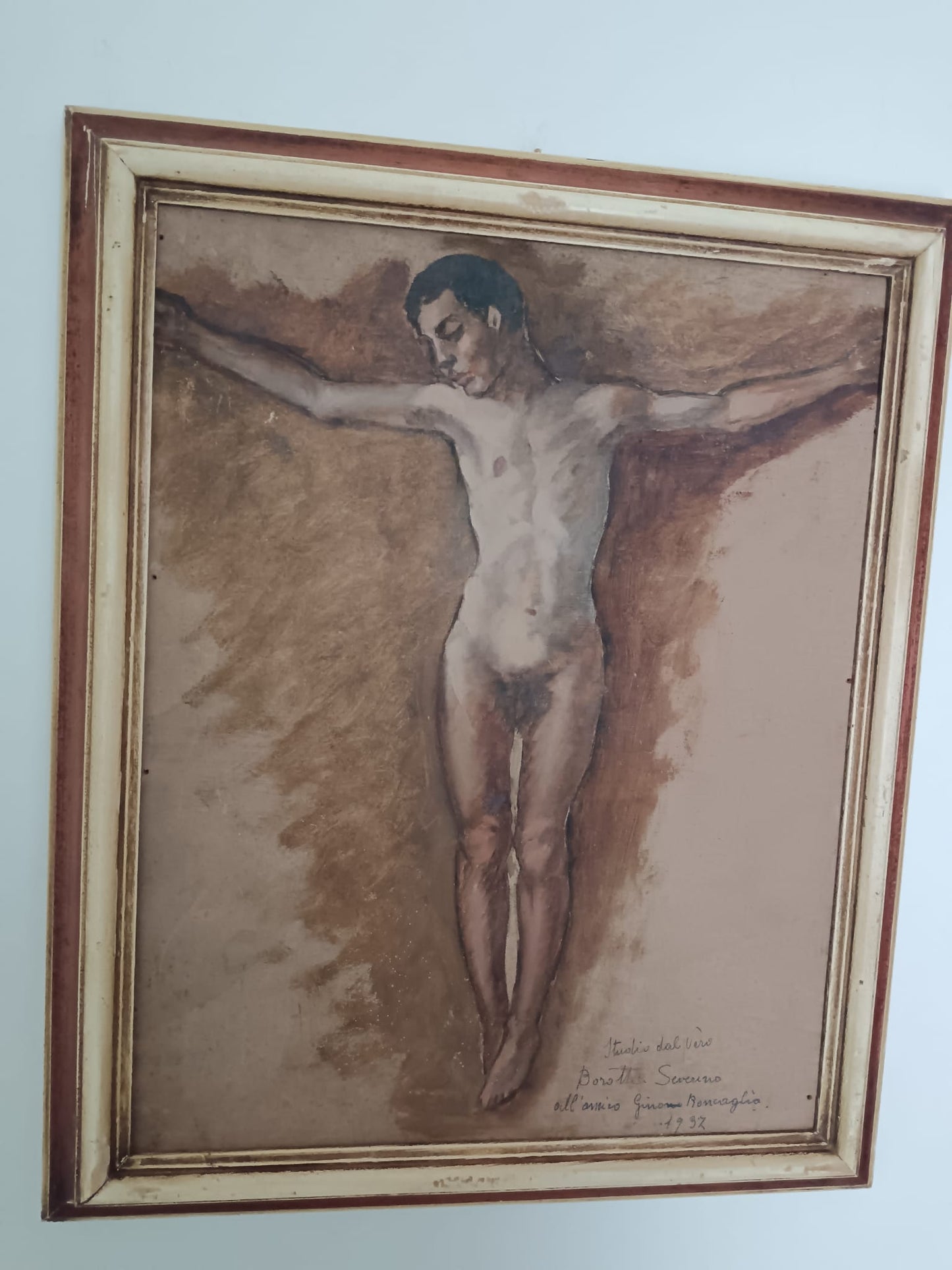 Borotti Severino (Novara 1905-1995)- dipinto olio su legno