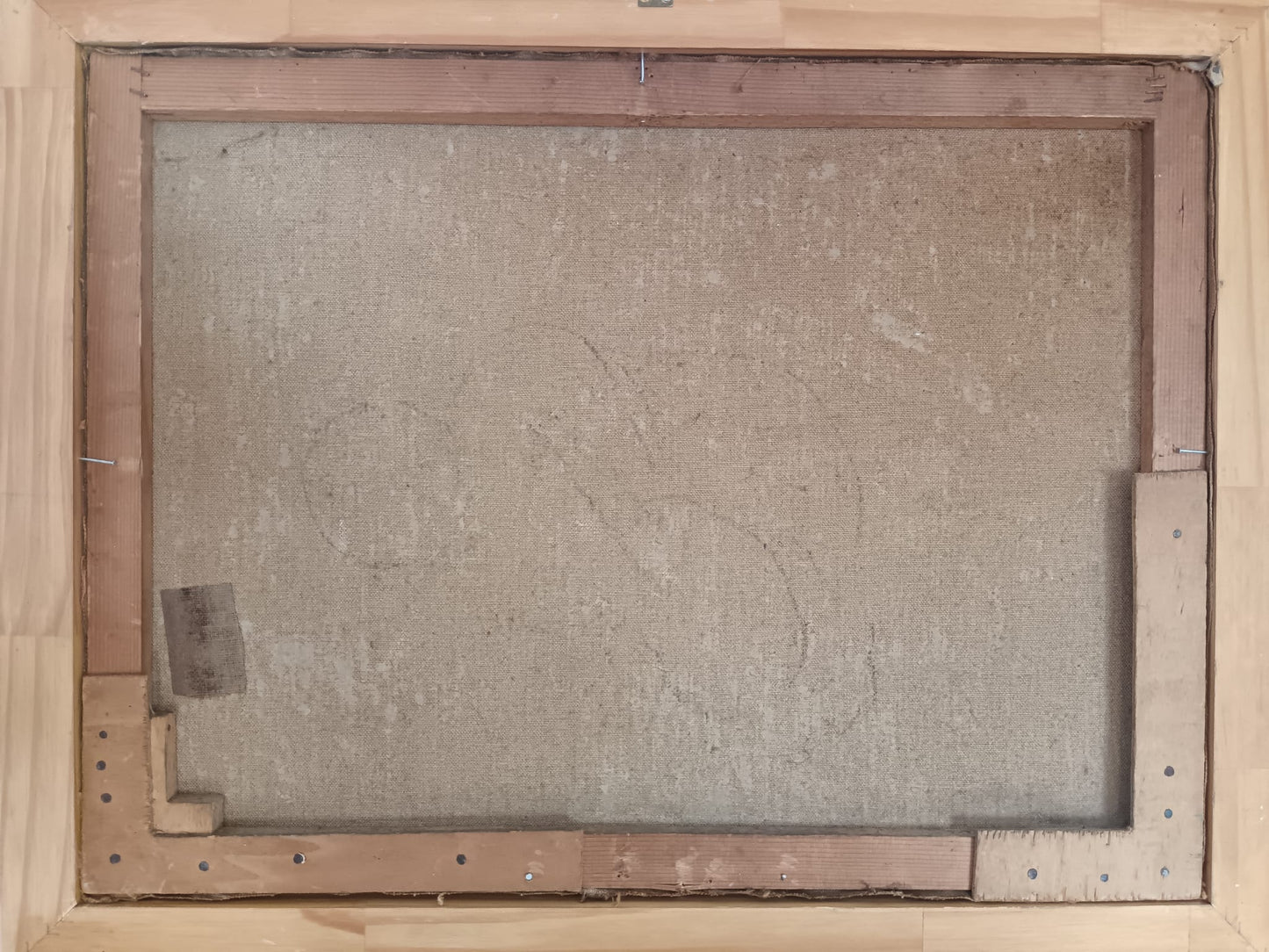 Scorcio Di Vita (XX Secolo)- dipinto olio su tela